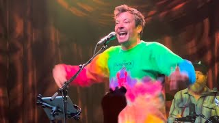Jimmy Fallon Sings &quot;Tennessee Jed&quot; with Grateful Dead Cover Band &#39;Stolen Faces&#39; at Brooklyn Bowl