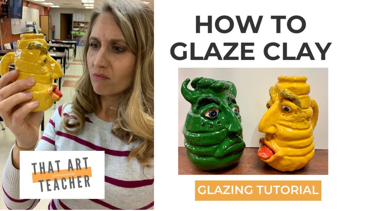 How to Glaze Clay | Amaco Teacher's Palette Glaze Set