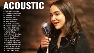 The Best Acoustic Songs of All Time - New Trending Acoustic Love Songs 2024 Cover