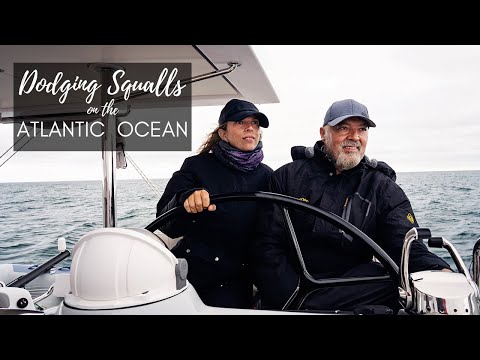 SAILING Our PERFORMANCE CATAMARAN 1200 NM Florida to Rhode Island | Ep 33
