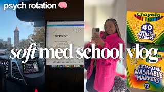 A Day in My Life on Psych Rotation 🧠 | Realistic & Chill Med School Vlogmas 1 #vlog #medschool