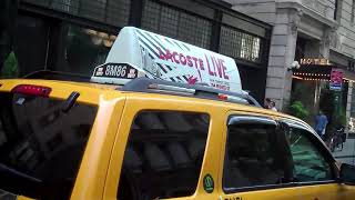 LACOSTE L!VE (taxi-top promo)