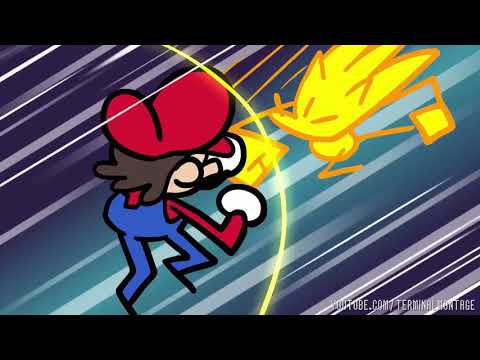 Mario vs Sonic legendary battle THE SUBSPACE EMISSARY SPEEDRUNNER MARIO VS SUPER CHILI DOGS