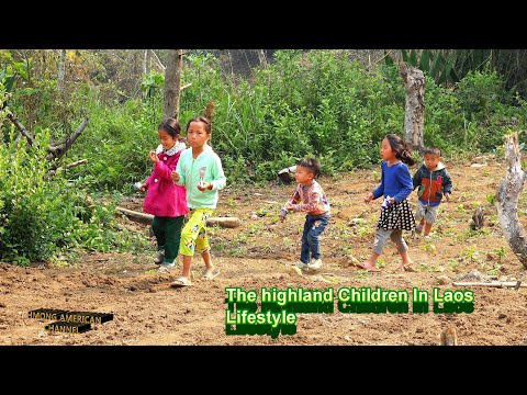 I'm in Laos: A glimpse of the daily life of Hmong children in Laos