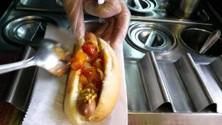 Homemade hotdog relish