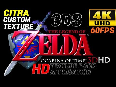 Zelda: Ocarina of Time 3D 4K Texture Pack 1.4.2 Update