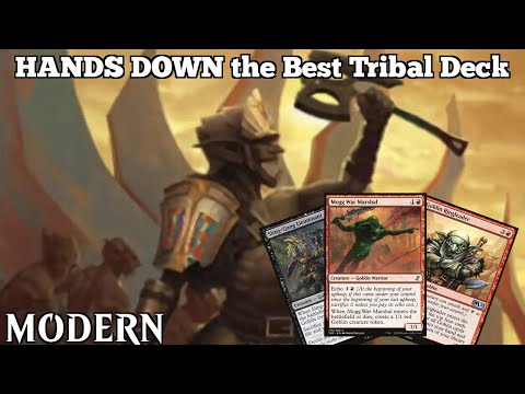 HANDS DOWN the Best Tribal Deck | Gobos | DMU Modern | MTGO