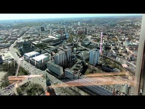 An Intergalactic Video Transmission by Dj Jauche from the berlin tv tower