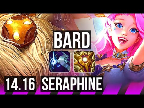 BARD & Jhin vs SERAPHINE & Ezreal (SUP) | 4/3/21, 800+ games | NA Challenger | 14.16