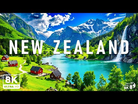 New Zealand 8K | Breathtaking Nature You Must See – Southern Alps, Epic Fjords & Crystal-clear Lakes