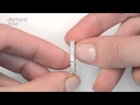 HG62 - Lauren Diamond 2.00ct H/Si And 18K White Gold Full Eternity Ring