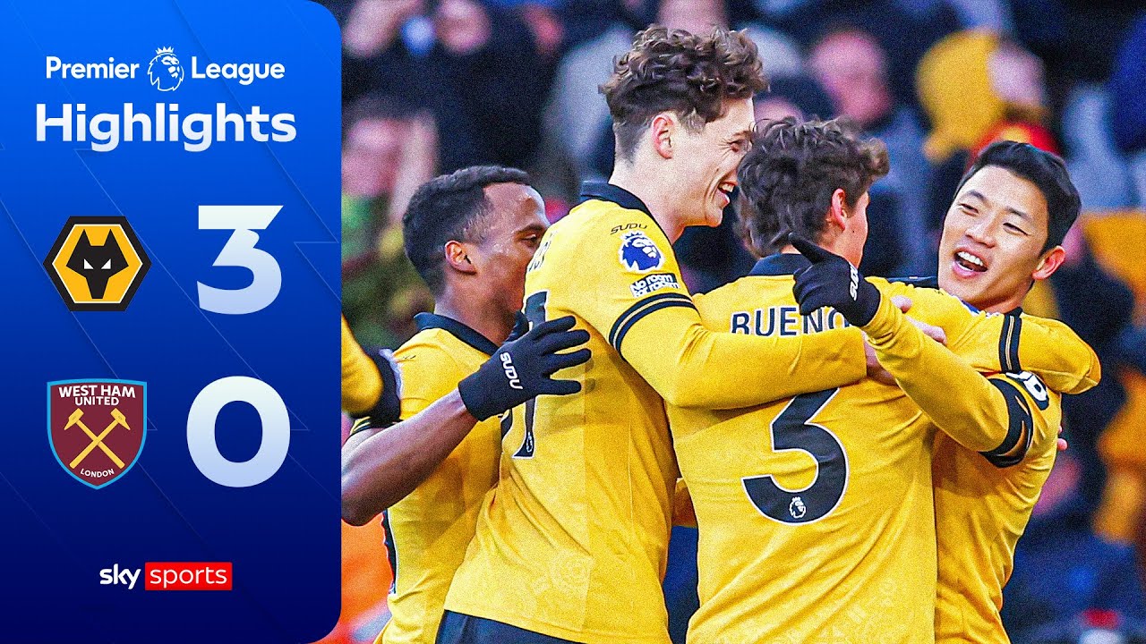First-half Wolves romp piles pressure on Nuno! | Wolves 3-0 West Ham | Premier League highlights