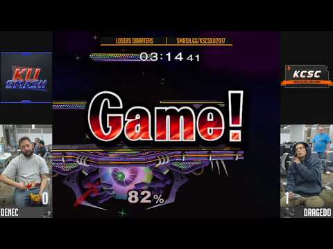 KSCS @ KU SSBM - Denec (Marth) Vs. Dragedo (Samus) Losers Quarters