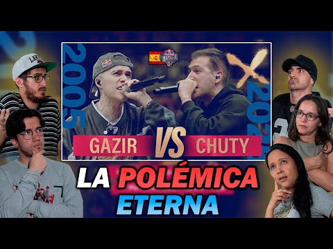 👀 ¿GAZIR MERECÍA MÁS? - COLOMBIANOS REACCIONAN a GAZIR vs CHUTY [RED BULL NUEVA HISTORIA 20 AÑOS]
