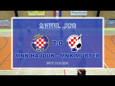 UMN_TV  2.HMNL Jug_MNK Hajduk - MNK Murter (Sažetak)