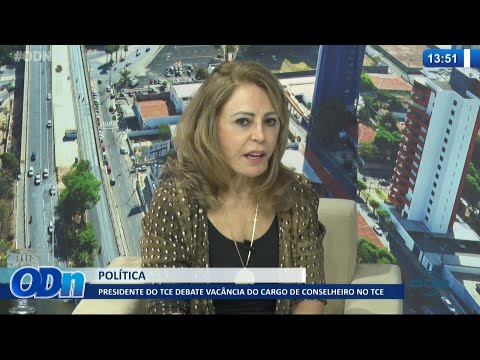 Presidente do TCE debate vacância do cargo de Conselheiro no TCE 02 08 2021