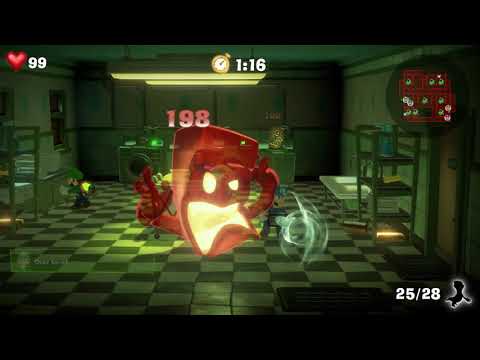 Luigi's Mansion 3 Scarescraper Menu Music Extended For About 30 Minutes (Full 5 Floor Gameplay)