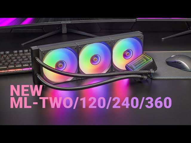 Mars Gaming Ml-two240 Refrigeración Líquida Aio 450w Tdp 2x Ventiladores Argb Bomba 4ª Gen Blanco video