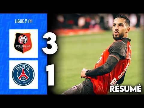 Rennes - PSG 3-1 Résumé Ligue 1 2026 | psg rennes