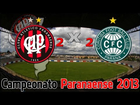 Atlético Paranaense 2 x 2 Coritiba - Campeonato Paranaense 2013 - Final 1