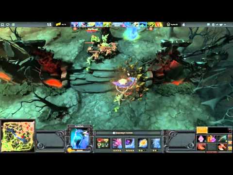 Dota 2 Beta gameplay Gamescom  Navi vs Scythe SG