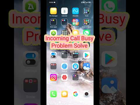 "Incoming Call Busy ? 1 Minute Me Fix!" #shorts