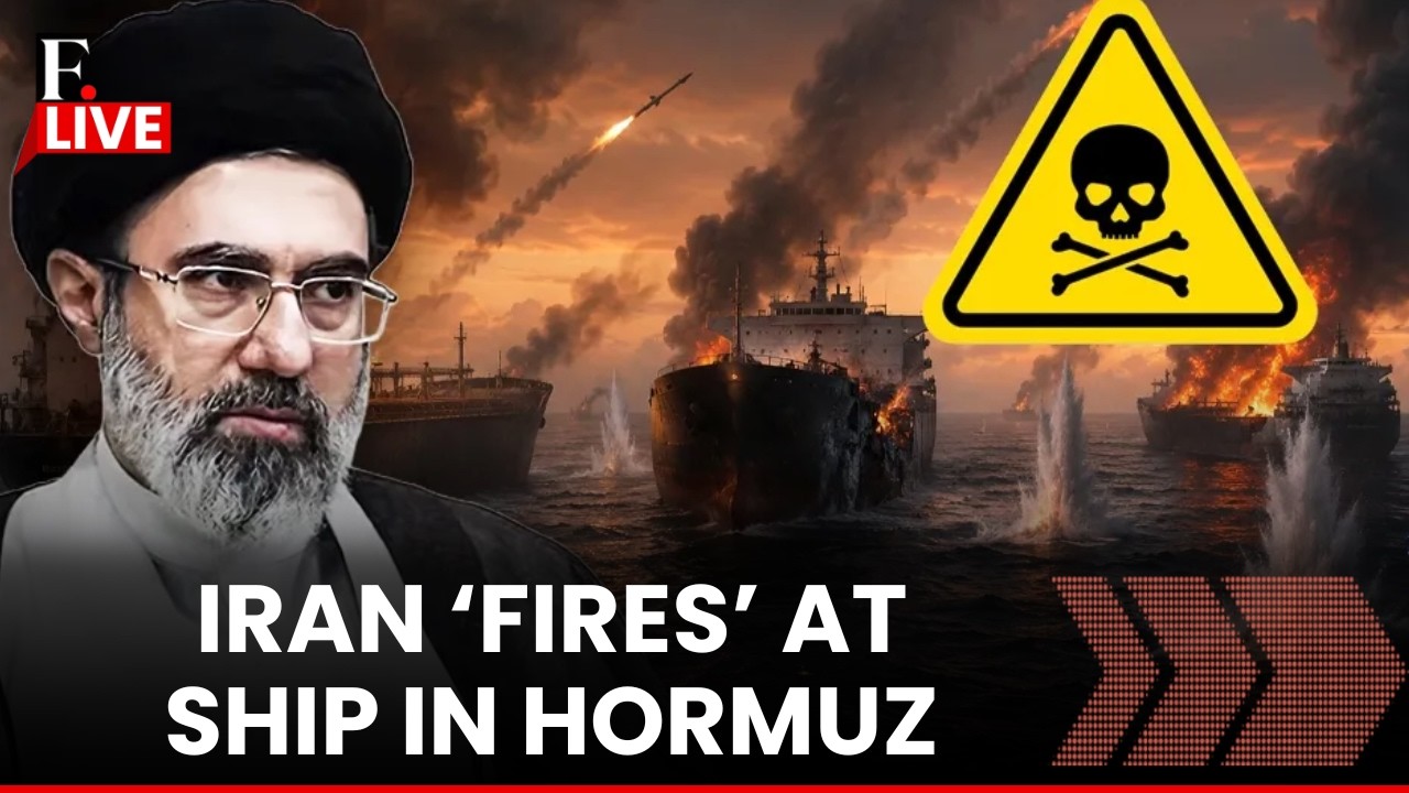 LIVE: Iran 'Attacks' Cargo Ship Off Oman Coast, Tehran Issues New Navigation Rules | Firstpost
