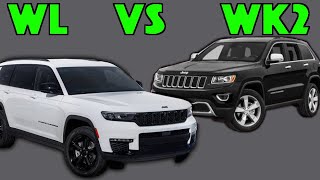 Jeep Grand Cherokee WK2 vs WL Comparison