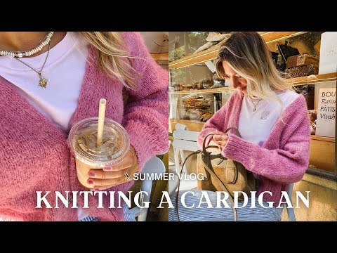 Cottage Vlog: Knitting A Cardi & The Unfortunate Pie Incident