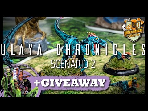 Let's Play Ulaya Chronicles 2/2 | Dino Rumble in the Jungle! | Battle Report + Giveaway