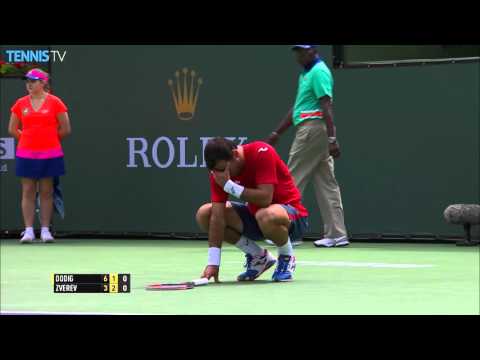 Dodig Suffers Nasty Blow Indian Wells 2016