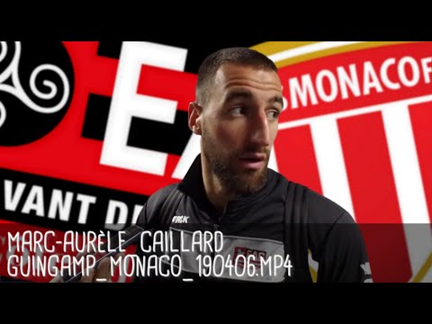MARC-AURÈLE CAILLARD RÉAGIT APRÈS GUINGAMP - MONACO (1-1) / Ligue 1 - 6 avril 2019