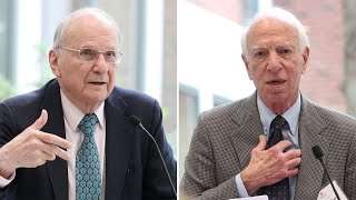 Retiring Faculty A. E. Dick Howard and Richard Bonnie Honored