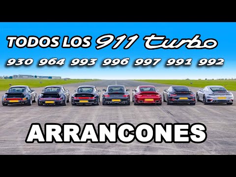 Porsche 911 Turbo generaciones ARRANCONES