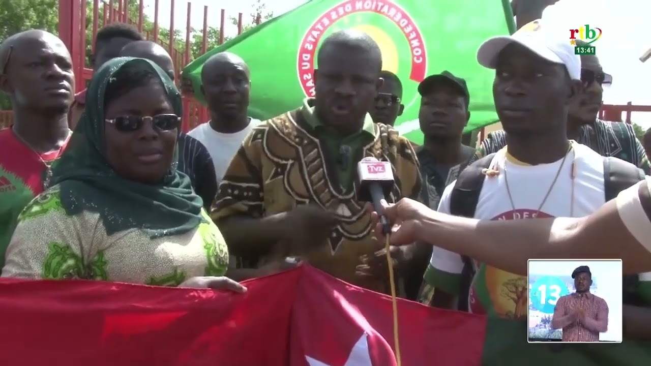 Fréderic Kaboré surnommé le cycliste de L’AES reprend la route pour Lomé