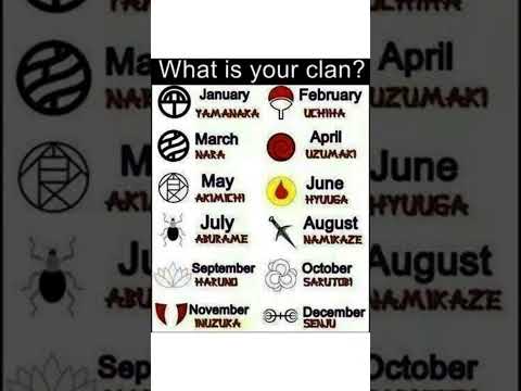 🔥 Which Naruto Clan are you born into? Find out now!💥 #naruto #clan #shortsfeed #anime #animeshorts