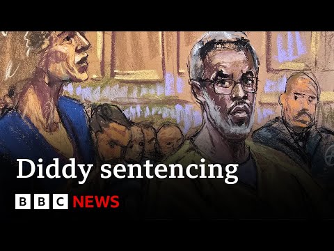 Video | Diddy sentencing LIVE: Sean Combs appears in New York federal court | BBC News
