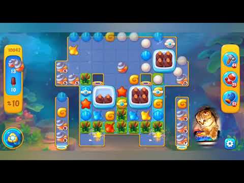 Fishdom 2022, no Boosters,  10042  level  -  прохождение без бустеров,  10042  уровень.