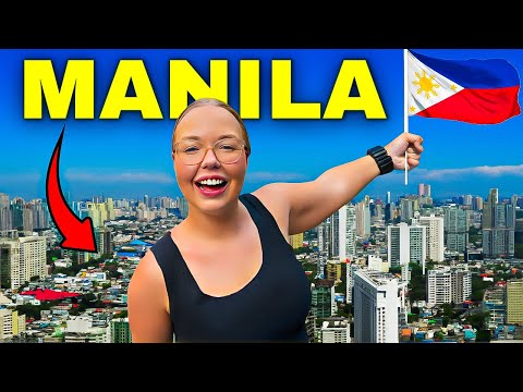 My FIRST TIME in the PHILIPPINES! (first impressions of Manila) 🇵🇭