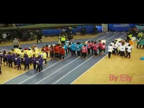 120108 Idol Star Sports Championship - Boyfriend Dance I'll be back or lover dovey T-ara