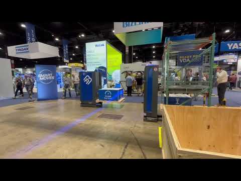A-MATE Counter and A-MATE FreeLift in action at Automate