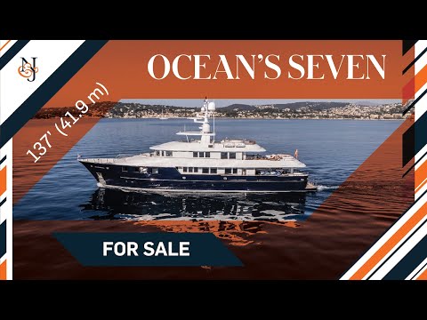 OCEAN'S SEVEN 137' (41.9m) Kingship Yacht for Sale