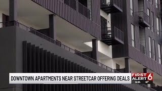 Downtown Omaha apartments near Streetcar offering deals