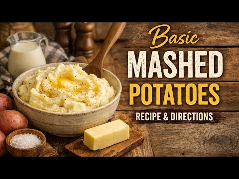 Basic Mashed Potatoes Recipe and Directions