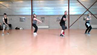 Krump choreo by Rosano with Sem, Emina and Wendy @ Kick'n Bootcamp #2 BUCKMOUTH - Hazardous