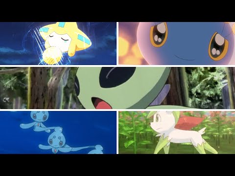 Celebi / Jirachi / Manaphy / Phione / Shaymin - All moves in Pokémon - The Mythical Pokémon Part 2