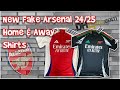 DHGate Cheap 'Fake' Arsenal 24/25 Home & Away Football Shirts - Before it’s been released!