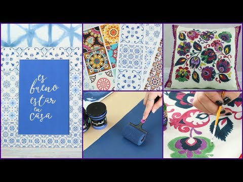ManosalaObraTv 2018 Programa 30 - Pizarra con Mosaicos - Pintar Tela Almohadon - Expo Kupanaka