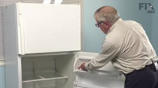Whirlpool Refrigerator Repair: How to Replace the Compartment Door