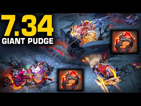 🔥 7.34 GIANT PUDGE 🔥 GIANT'S RING TIER 5 | Pudge Official